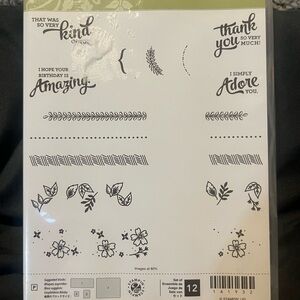 Stampin up - mixed borders